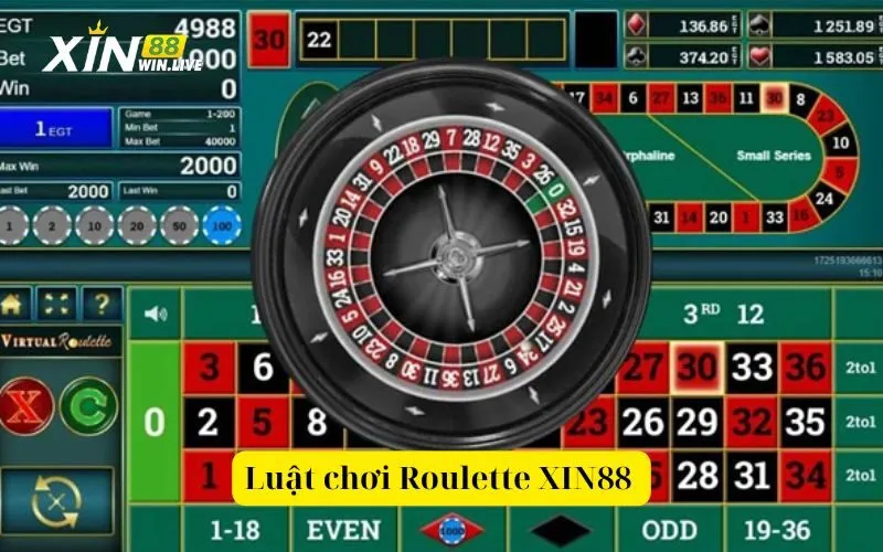 Luật chơi Roulette XIN88